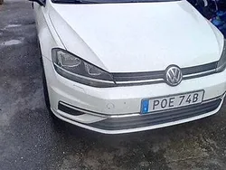 Vit Begagnad 2019 VW Golf VII Kombi | 130 000 kr (Marknadspris)