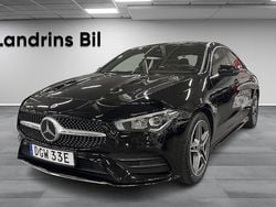 Svart Begagnad 2022 Mercedes CLA200 AMG line Sportkupé | 319 000 kr (Bra pris)