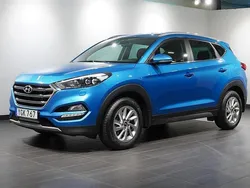 Ljusblå Begagnad 2016 Hyundai Tucson Comfort SUV | 219 900 kr (Marknadspris)