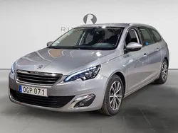 Grå Begagnad 2016 Peugeot 308 Allure Kombi | 129 900 kr (Marknadspris)