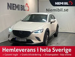Vit Begagnad 2017 Mazda CX-3 Optimum SUV | 229 900 kr (Dyr)