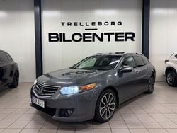 Ljusgrå Begagnad 2010 Honda Accord Executive Kombi | 74 900 kr (Lite dyr)