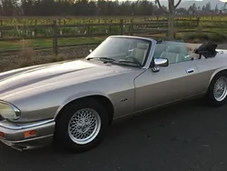 Röd metallic Begagnad 1993 Jaguar XJS Cab | 225 000 kr