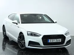 Vit Begagnad 2018 Audi A5 Sportback S-Line Halvkombi | 274 900 kr (Bra pris)