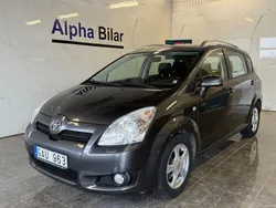 Grå Begagnad 2007 Toyota Corolla Verso Minibuss | 64 900 kr (Marknadspris)