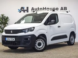 Vit Begagnad 2020 Peugeot Partner Minibuss | 139 000 kr (Marknadspris)
