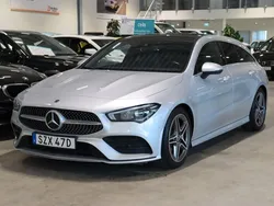Silver Begagnad 2020 Mercedes CLA200 Shooting Brake AMG Kombi | 249 900 kr (Marknadspris)
