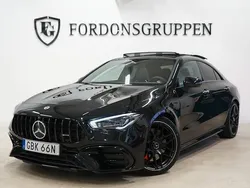 Svart Begagnad 2022 Mercedes CLA45 AMG AMG Line Premium Plus Sportkupé | 574 800 kr (Bra pris)