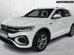 Vit Begagnad 2023 VW T-Roc R-line SUV | 289 000 kr