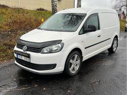 Vit Begagnad 2013 VW Caddy Maxi Minibuss | 48 000 kr (Bra pris)