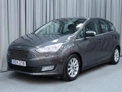 Grå (grå metallic) Begagnad 2016 Ford C-MAX Titanium Minibuss | 79 800 kr