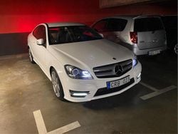 Vit Begagnad 2013 Mercedes C180 AMG Sportkupé | 155 000 kr (Lite dyr)