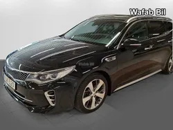 Svart Begagnad 2016 Kia Optima GT-Line Kombi | 179 900 kr (Marknadspris)