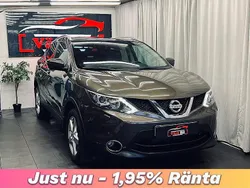 Brun Begagnad 2016 Nissan Qashqai SUV | 109 900 kr (Marknadspris)