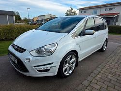 Vit Begagnad 2013 Ford S-MAX Business Edition Minibuss | 74 900 kr (Marknadspris)