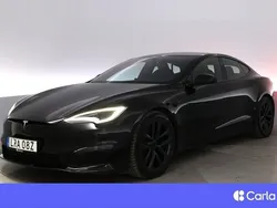 Svart Begagnad 2022 Tesla Model S Plaid Sedan | 851 900 kr