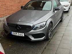 Grå Begagnad 2017 Mercedes C43 AMG AMG line Sedan | 350 000 kr (Marknadspris)