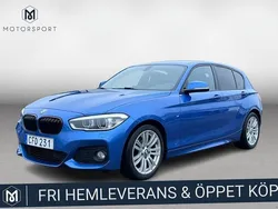 Blå Begagnad 2016 BMW 116 M Sport Halvkombi | 164 900 kr (Marknadspris)