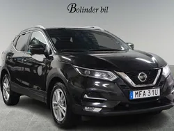 Svart Begagnad 2019 Nissan Qashqai 360º SUV | 168 900 kr (Marknadspris)