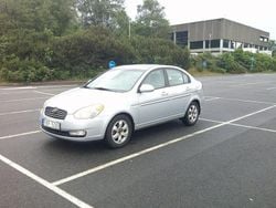 Silver met. Begagnad 2007 Hyundai Accent Sedan | 19 900 kr