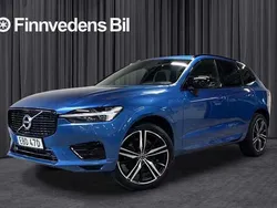 Blå Begagnad 2021 Volvo XC60 R-Design SUV | 374 000 kr (Marknadspris)