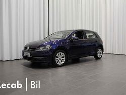 Mörkblå (atlantik blue metallic) Begagnad 2018 VW Golf VII Kombi | 139 500 kr (Marknadspris)