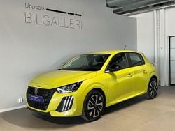 Svart Begagnad 2024 Peugeot 208 Halvkombi | 199 900 kr (Marknadspris)