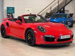Röd Begagnad 2016 Porsche 911 Turbo S Cabriolet Cab | 1 599 900 kr