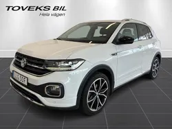 Vit (pure white) Begagnad 2019 VW T-Cross GT SUV | 179 900 kr (Marknadspris)