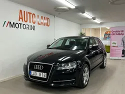 Svart Begagnad 2010 Audi A3 Sportback Attraction Halvkombi | 79 900 kr (Marknadspris)
