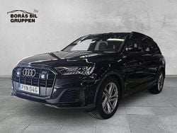 Svart Begagnad 2021 Audi Q7 S-Line SUV | 499 000 kr