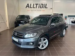 Mörkgrå Begagnad 2015 VW Tiguan R-line SUV | 164 900 kr (Marknadspris)