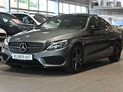 Grå Begagnad 2018 Mercedes C200 AMG Sportkupé | 309 000 kr (Dyr)
