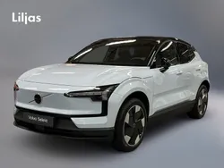 Ljusblå (blå) Begagnad 2024 Volvo EX30 Plus SUV | 379 000 kr (Bra pris)
