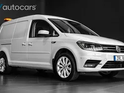 Vit Begagnad 2020 VW Caddy Maxi SE Minibuss | 398 750 kr (Dyr)