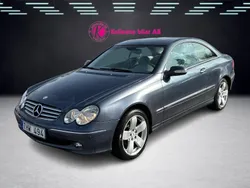 Blå Begagnad 2002 Mercedes CLK240 Elegance Sportkupé | 28 900 kr (Bra pris)