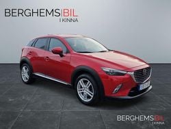 Röd Begagnad 2018 Mazda CX-3 SUV | 124 900 kr (Marknadspris)
