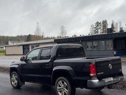 Svart Begagnad 2016 VW Amarok Highline Pickup | 140 000 kr (Lite dyr)