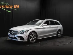 Silver Begagnad 2019 Mercedes C220 AMG Kombi | 274 900 kr (Marknadspris)