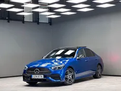 Blå Begagnad 2023 Mercedes C300e AMG Sedan | 469 900 kr (Bra pris)