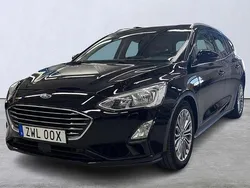 Svart Begagnad 2018 Ford Focus Titanium Kombi | 179 900 kr (Lite dyr)