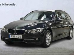 Svart Begagnad 2016 BMW 318 Kombi | 139 900 kr (Bra pris)