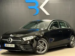 Svart Begagnad 2021 Mercedes A250 AMG Halvkombi | 279 900 kr (Marknadspris)