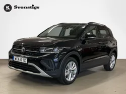 Svart Ny 2025 VW T-Cross Edition SUV | 299 200 kr (Marknadspris)