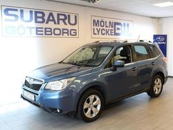 Blå (horizon blue pearl) Begagnad 2015 Subaru Forester XE SUV | 99 900 kr (Marknadspris)