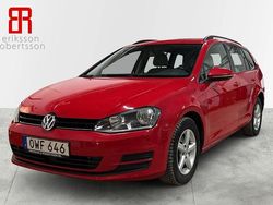 Röd Begagnad 2016 VW Golf VII Kombi | 129 900 kr (Lite dyr)
