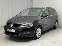 Svart Begagnad 2018 VW Sharan GT Minibuss | 229 800 kr (Superpris)
