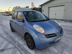 Blå Begagnad 2004 Nissan Micra Halvkombi | 19 900 kr (Marknadspris)