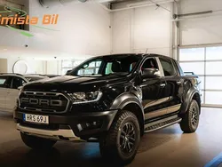 Svart Begagnad 2021 Ford Ranger Raptor Pickup | 479 900 kr (Marknadspris)