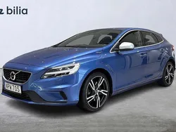 Blå Begagnad 2019 Volvo V40 R-Design Kombi | 229 900 kr (Lite dyr)